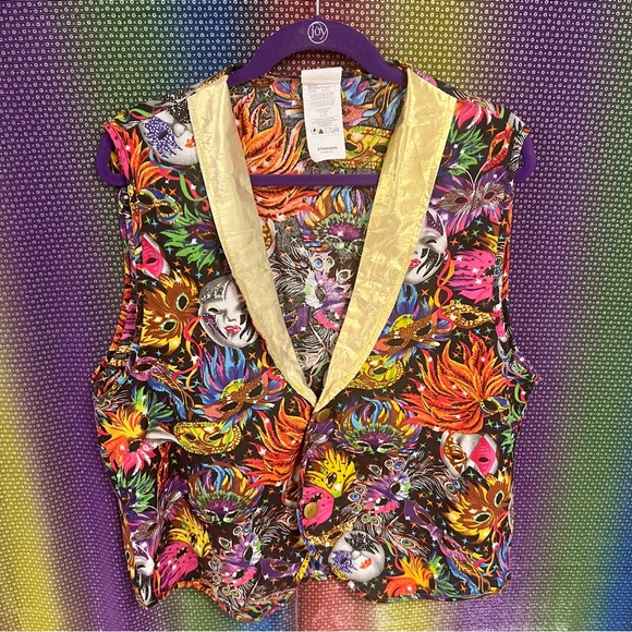 Forum Novelties Jackets & Blazers - Forum Novelties Inc. funky masquerade jester masks vest